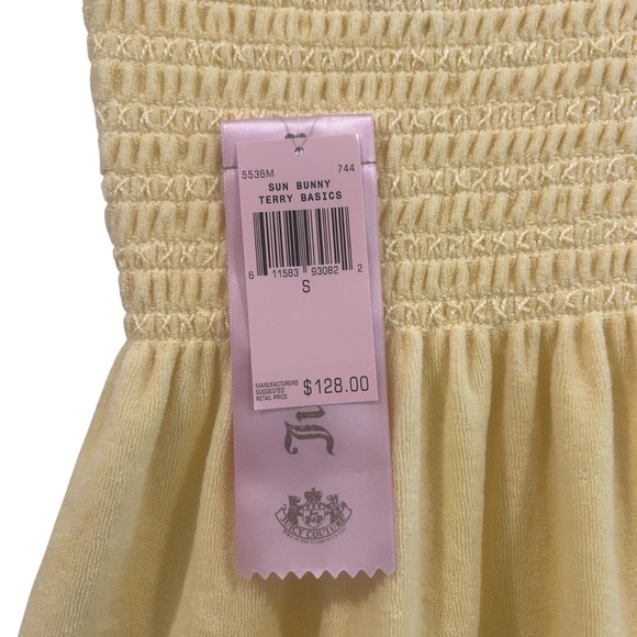 NWT vintage Juicy Couture terry cloth baby doll dress size small Y2K coquette - Picture 6 of 9